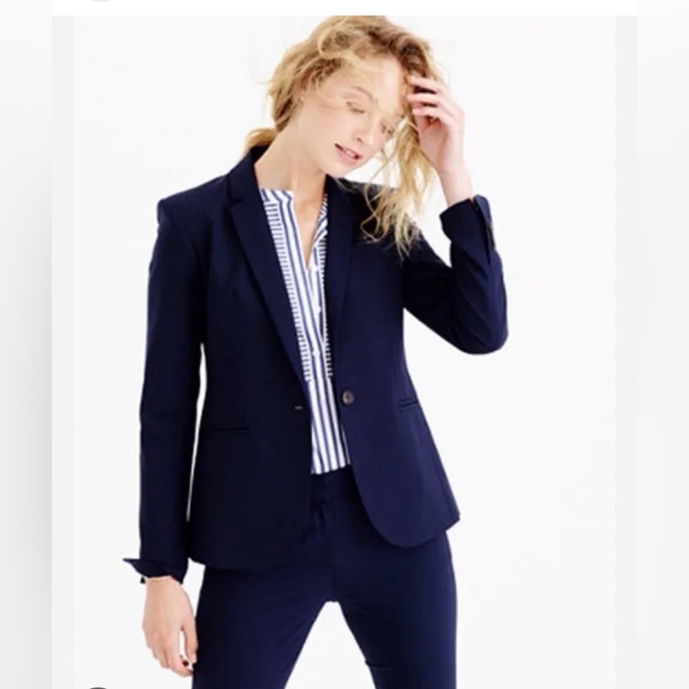 J.Crew 1035 Super 120's Single Button Jacket